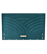 MODULO W3 łóżko 160 - wezgłowie ciemny zielony tap. Monolith 37 (1p1szt)