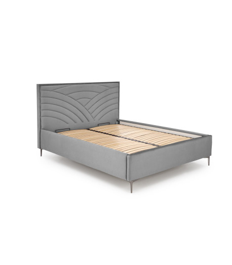 MODULO W3 łóżko 160 - wezgłowie popiel tap. Monolith 85 (1p1szt)