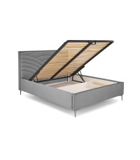 MODULO W3 łóżko 160 - wezgłowie popiel tap. Monolith 85 (1p1szt)