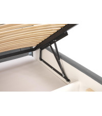 MODULO W3 łóżko 160 - wezgłowie popiel tap. Monolith 85 (1p1szt)