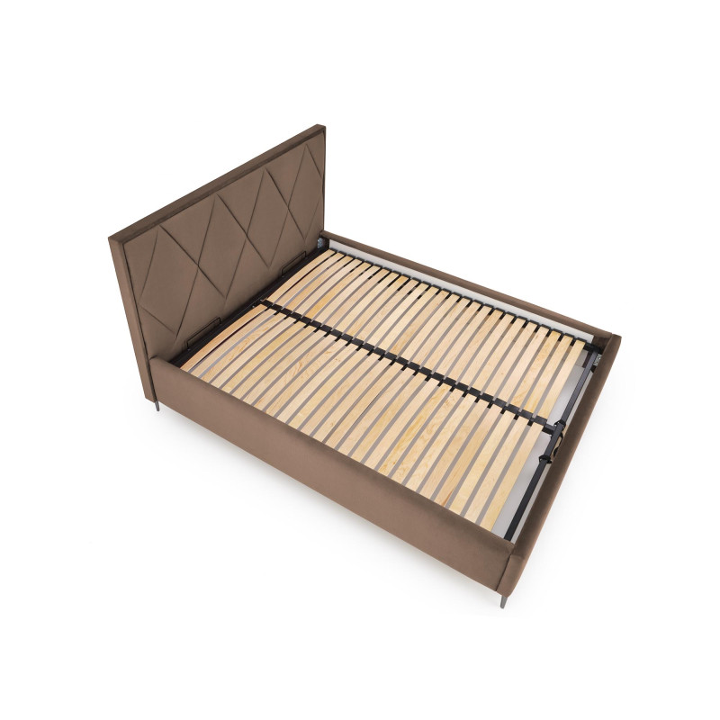 MODULO W4 łóżko 160 - wezgłowie beżowy tap. Monolith 09 (1p1szt)