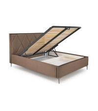 MODULO W4 łóżko 160 - wezgłowie beżowy tap. Monolith 09 (1p1szt)
