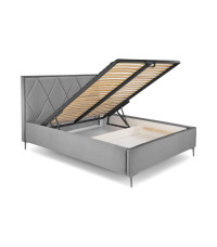 MODULO W4 łóżko 160 - wezgłowie popiel tap. Monolith 85 (1p1szt)