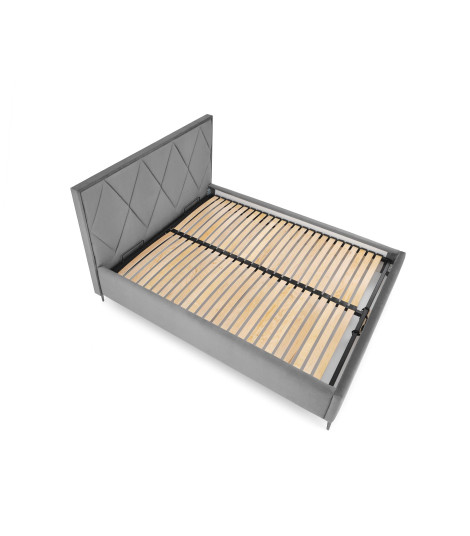 MODULO W4 łóżko 160 - wezgłowie popiel tap. Monolith 85 (1p1szt)