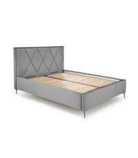 MODULO W4 łóżko 160 - wezgłowie popiel tap. Monolith 85 (1p1szt)