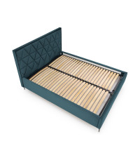 MODULO W5 łóżko 160 - wezgłowie ciemny zielony tap. Monolith 37 (1p1szt)