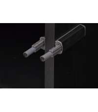 MURANO S-1 szafa dąb artisan/czarny (2p1szt)