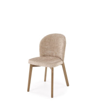 BASSO krzesło jasny orzech / tap: CREMONA 14 (beżowy)