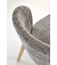 BASSO krzesło dąb naturalny / tap: CREMONA 96 (popiel)