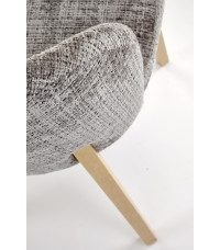 BASSO krzesło dąb naturalny / tap: CREMONA 96 (popiel)