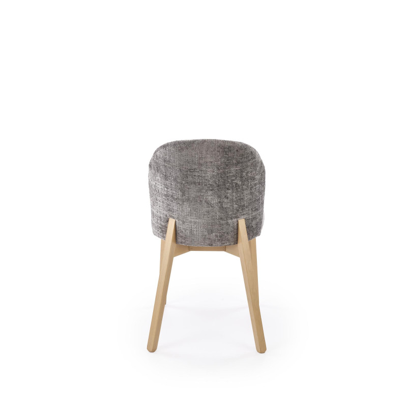 BASSO krzesło dąb naturalny / tap: CREMONA 96 (popiel)