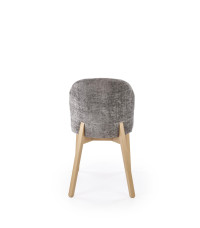 BASSO krzesło dąb naturalny / tap: CREMONA 96 (popiel)