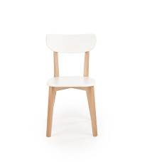 BUGGI krzesło naturalny / biały (1p2szt)
