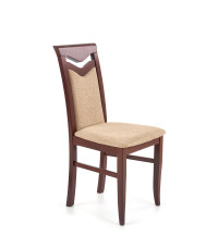 CITRONE krzesło ciemny orzech / tap: JAZZ 2 (1p2szt)