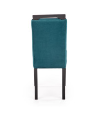 CLARION 2 krzesło czarny / tap: MONOLITH 37 (c. zielony) (1p2szt)