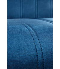 DIEGO 3 krzesło dąb miodowy / tap. velvet pikowany Pasy - MONOLITH 77 (granatowy) (1p2szt)