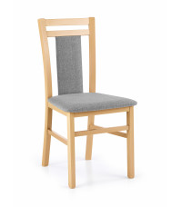 HUBERT8 krzesło dąb miodowy / tap: Inari 91 (1p2szt)