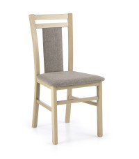 HUBERT8 krzesło dąb sonoma / tap: Inari 23 (1p2szt)