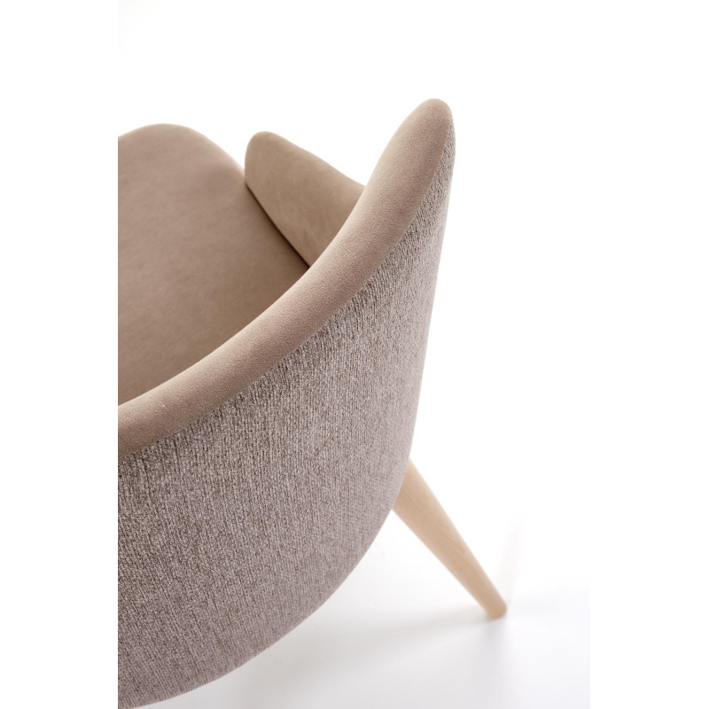 MALAGA krzesło beżowy / tap: MAVEL 38 / STELAR 16 (1p1szt)