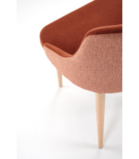 MALAGA krzesło cynamonowy / tap: MAVEL 44 / STELAR 54 (1p1szt)