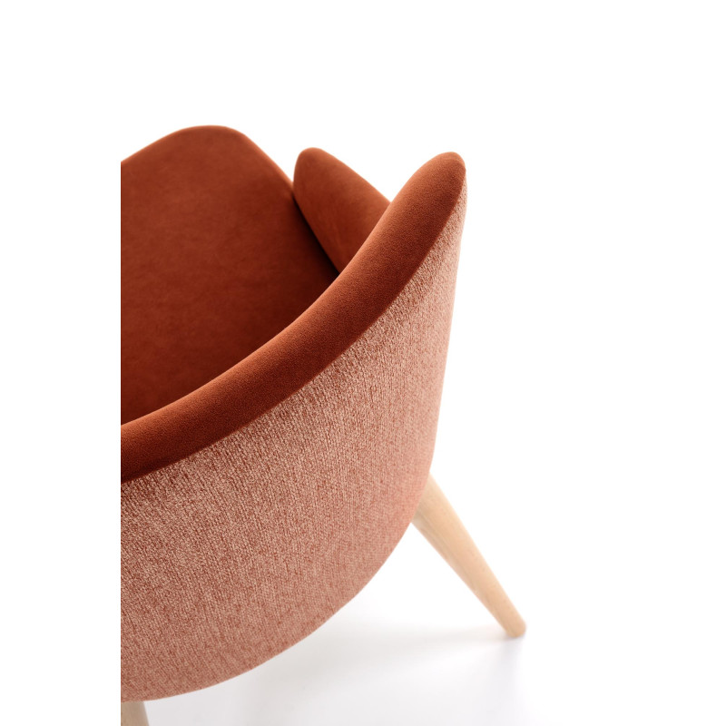 MALAGA krzesło cynamonowy / tap: MAVEL 44 / STELAR 54 (1p1szt)