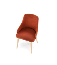 MALAGA krzesło cynamonowy / tap: MAVEL 44 / STELAR 54 (1p1szt)