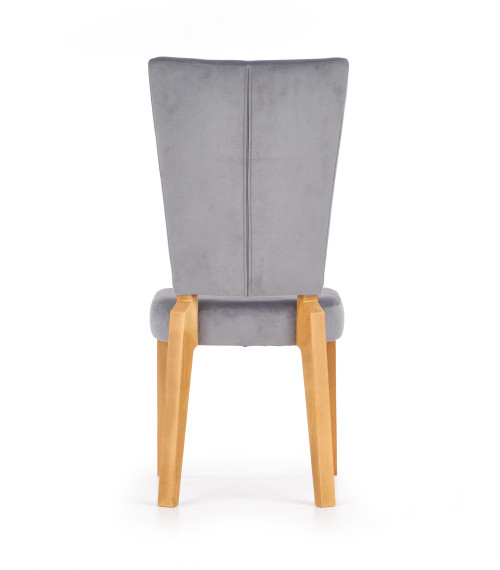 ROIS krzesło dąb miodowy / popielaty (1p2szt)