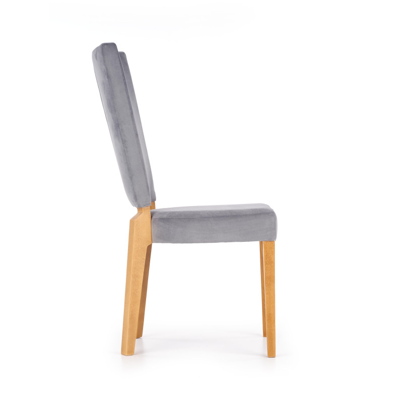 ROIS krzesło dąb miodowy / popielaty (1p2szt)