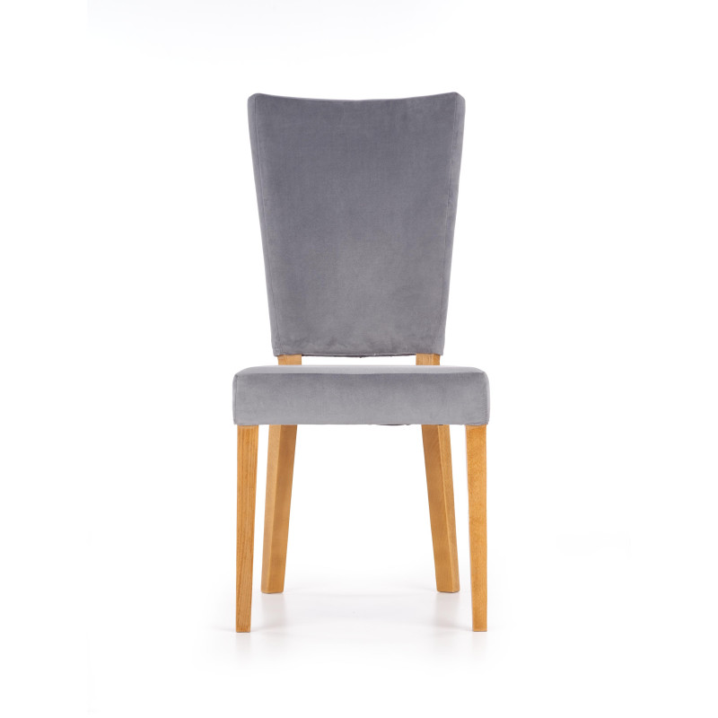 ROIS krzesło dąb miodowy / popielaty (1p2szt)