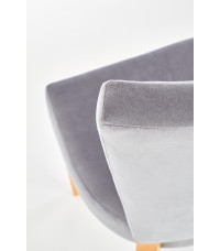 ROIS krzesło dąb miodowy / popielaty (1p2szt)