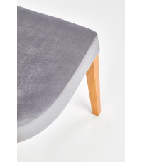 ROIS krzesło dąb miodowy / popielaty (1p2szt)