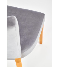 ROIS krzesło dąb miodowy / popielaty (1p2szt)