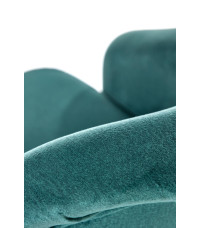 TOLEDO 2 krzesło dąb miodowy / tap. MONOLITH 37 (ciemny zielony) (1p1szt)