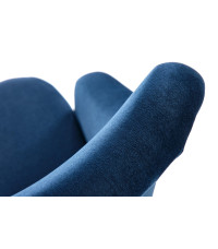 TOLEDO 2 krzesło dąb miodowy / tap. MONOLITH 77 (granatowy) (1p1szt)