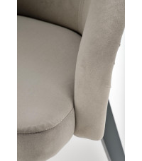 TOLEDO 2 krzesło grafitowy / tap. Solo 265 (1p1szt)