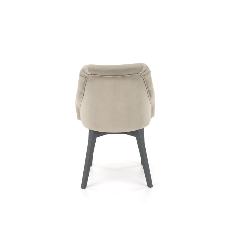 TOLEDO 2 krzesło grafitowy / tap. Solo 265 (1p1szt)