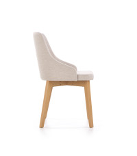 TOLEDO krzesło dąb miodowy / tap. Inari 22 (jasny beż) (1p1szt)