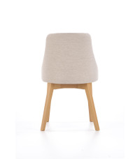 TOLEDO krzesło dąb miodowy / tap. Inari 22 (jasny beż) (1p1szt)