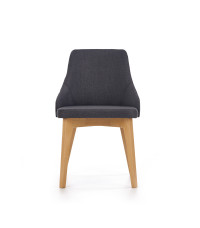 TOLEDO krzesło dąb miodowy / tap. Inari 95 (ciemny grafit) (1p1szt)