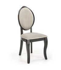 VELO krzesło kolor czarny/beżowy (1p2szt)