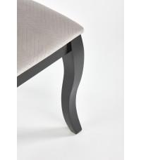 VELO krzesło kolor czarny/beżowy (1p2szt)