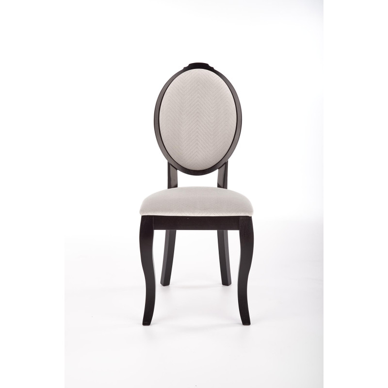 VELO krzesło kolor czarny/beżowy (1p2szt)