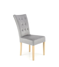 VERMONT krzesło dąb miodowy / tap: MONOLITH 85 (popiel)