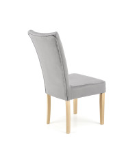 VERMONT krzesło dąb miodowy / tap: MONOLITH 85 (popiel)