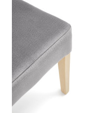 VERMONT krzesło dąb miodowy / tap: MONOLITH 85 (popiel)