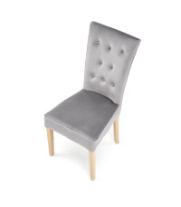 VERMONT krzesło dąb miodowy / tap: MONOLITH 85 (popiel)