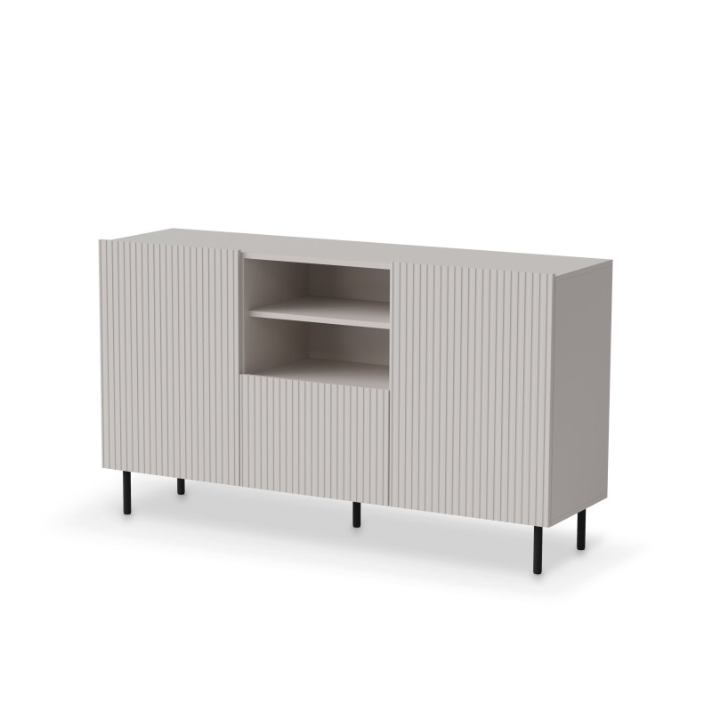 PAXOS KM-1 komoda, kolor: kaszmir - czarny (2p1szt)