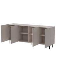 PAXOS KM-2 komoda, kolor: kaszmir - czarny (2p1szt)