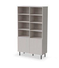 PAXOS REG-1 regał, kolor: kaszmir - czarny (2p1szt)