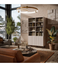 PAXOS REG-1 regał, kolor: kaszmir - czarny (2p1szt)